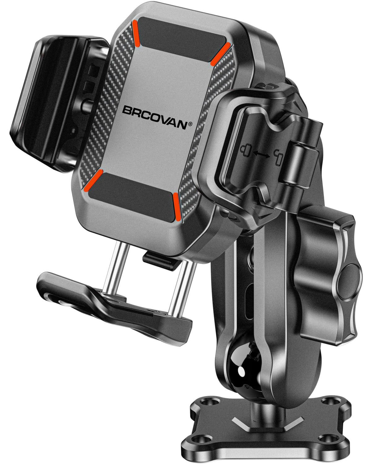 BRCOVAN Anti Theft Phone Mount Holder with Vibration - BRCOVAN Official Imagery - 1