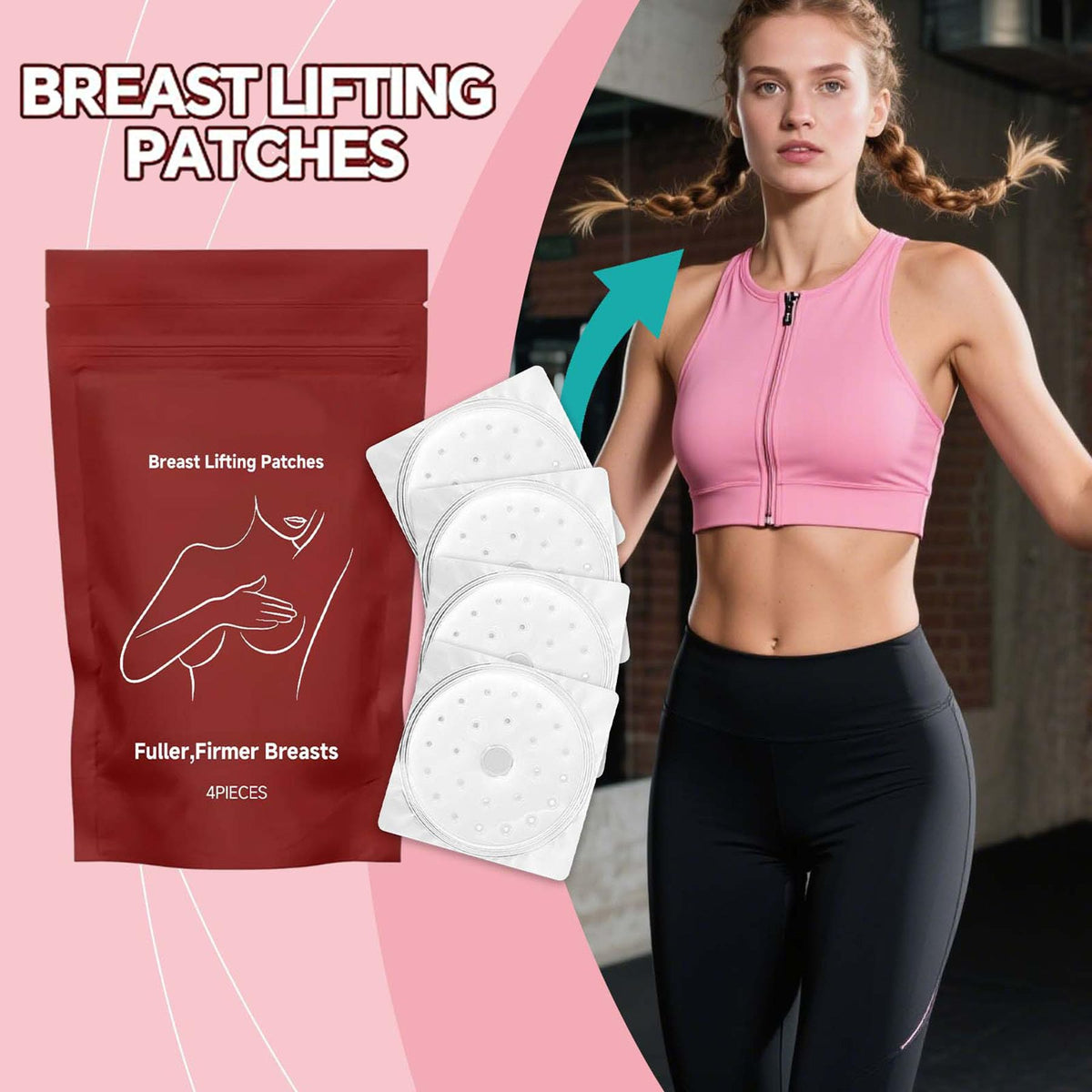 New Breast Skincare Patches for Firmer Looking Skin Chest - Premium Selection Official Imagery - 3