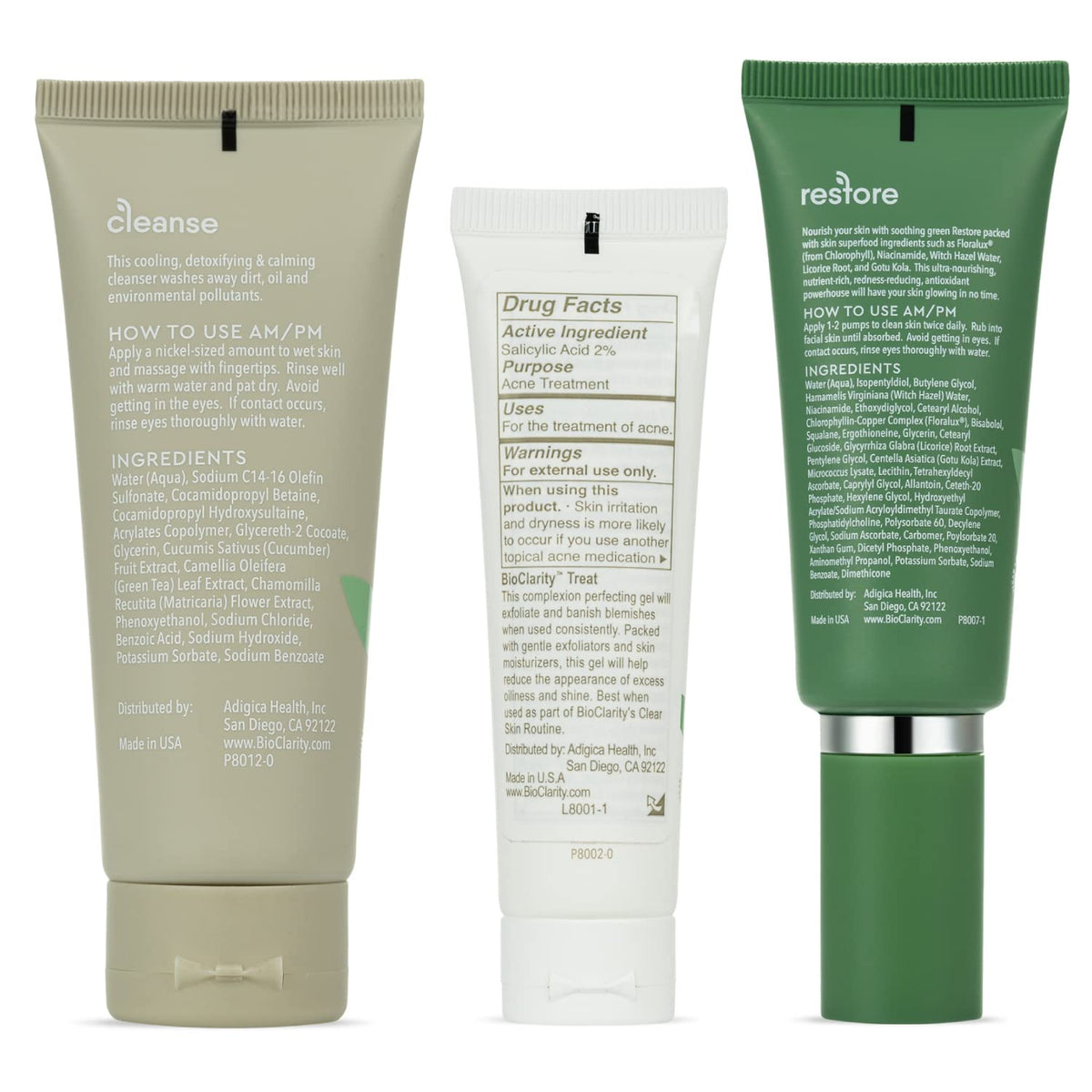 BioClarity 3 Step Acne Routine Mini Size for Oily or Acne - BioClarity Official Imagery - 7