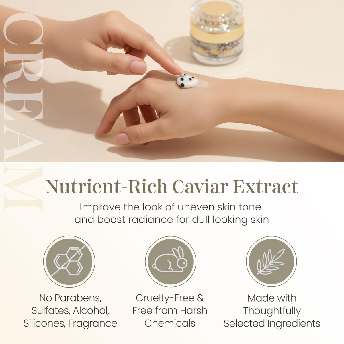 Neck Firming Cream Anti Wrinkle Face Neck Moisturizer with - Bio Beauties Official Imagery - 7