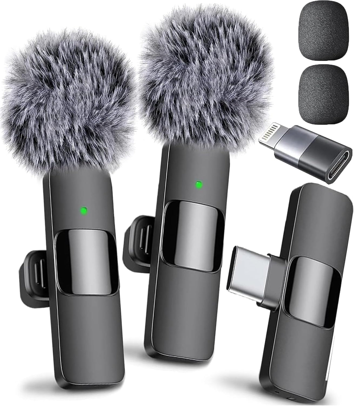 Mini Mic Pro Latest Model 1 Microphone for iPhone Android – product photo (Wireless Lavalier Microphones)