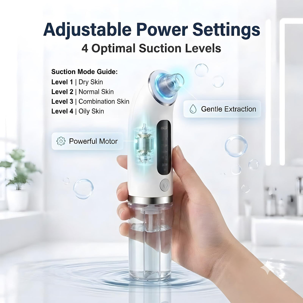 Electric Facial Cleanser - YHWABOICE Official Imagery - 6