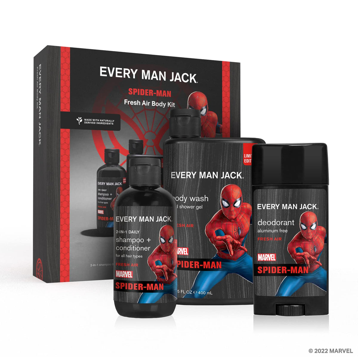 Every Man Jack Spider Man Body Set - Every Man Jack Official Imagery - 2