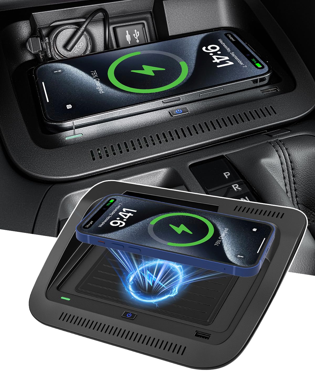 Wireless Charger for Toyota RAV4 2019 2025 - hoMPLEX Official Imagery - 1