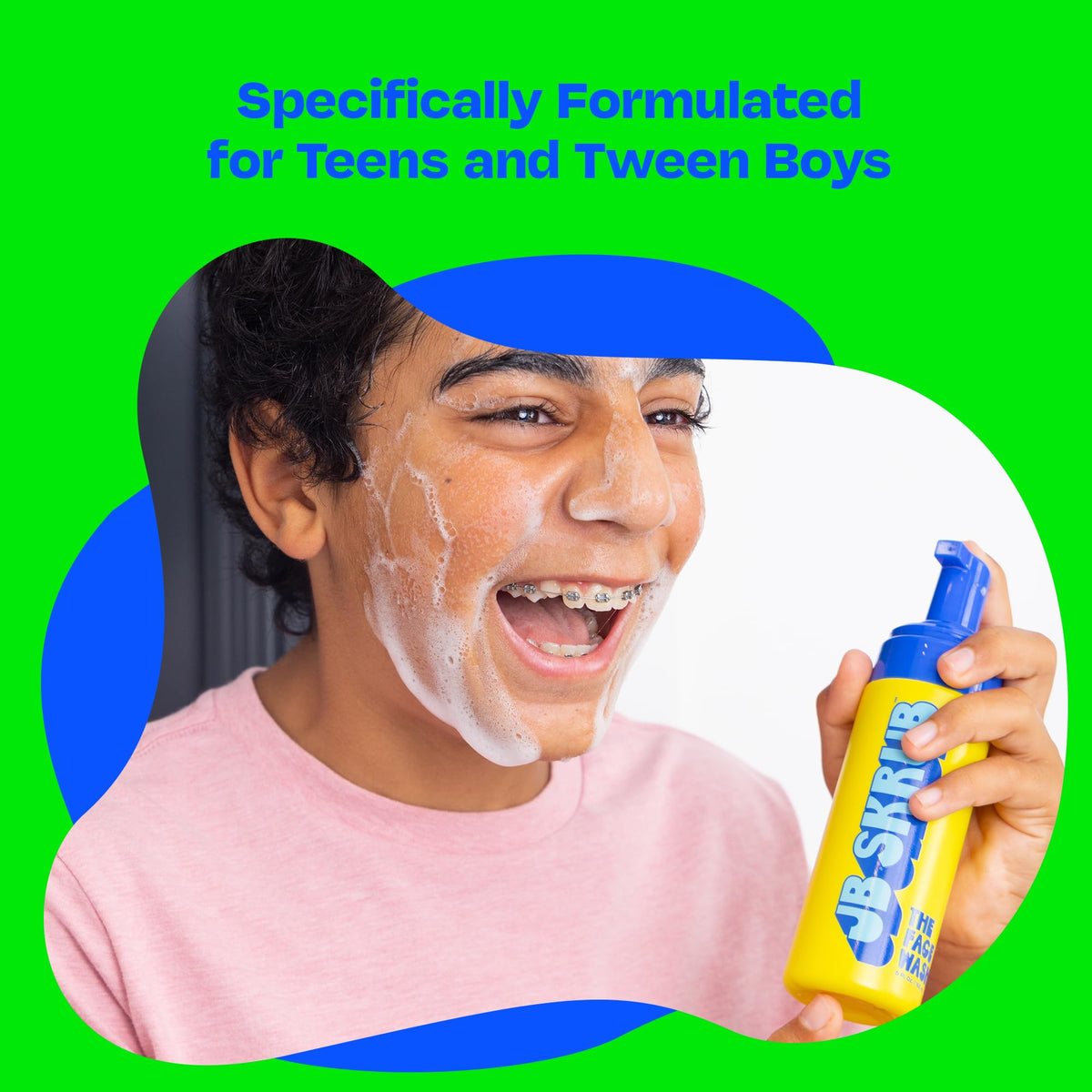 JB SKRUB Foaming Acne Face Wash and Citrus Scented Boys Body - JB SKRUB Official Imagery - 8