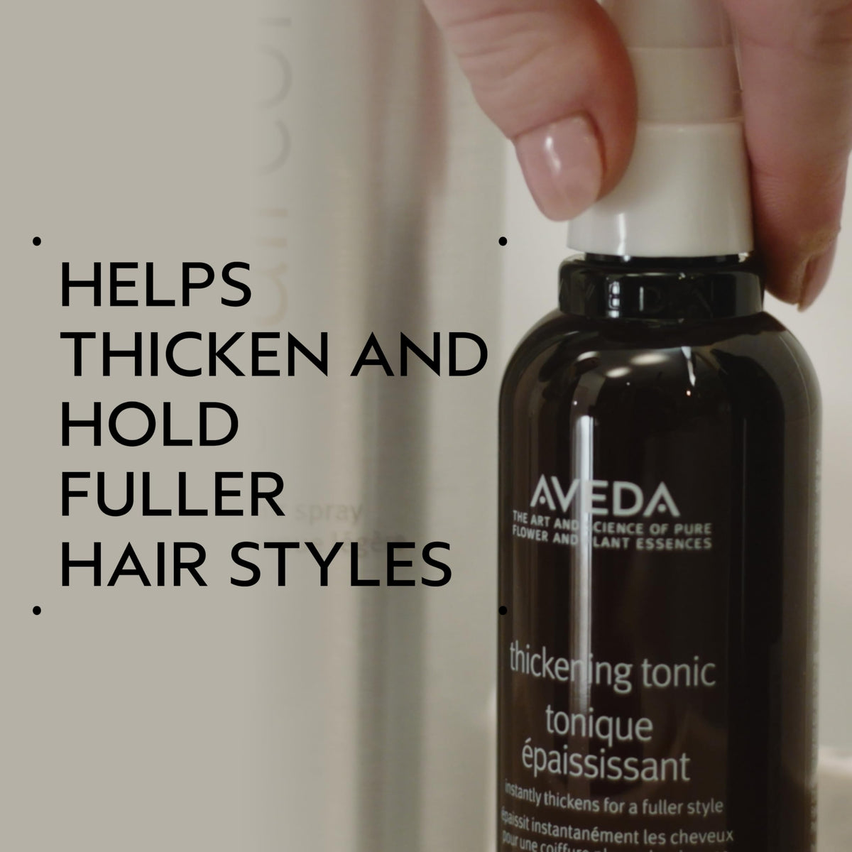 Aveda Thickening Tonic - Premium Selection Official Imagery - 3