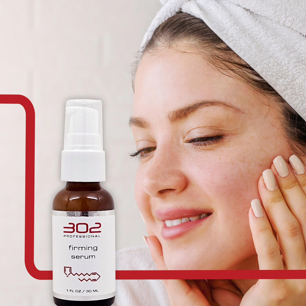 FIRMING SERUM - 302 professional skincare Official Imagery - 8