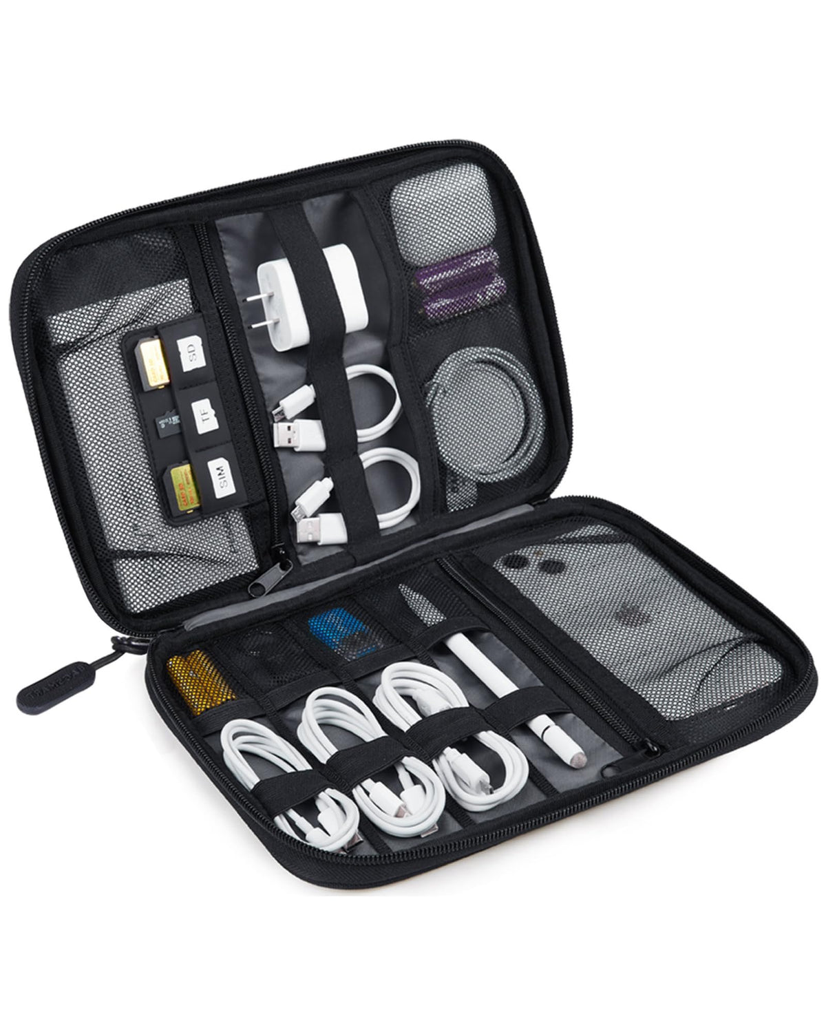 BAGSMART Large Electronic Organizer Travel Case for Tech – product photo (Cable Organizer Bags & Cases)