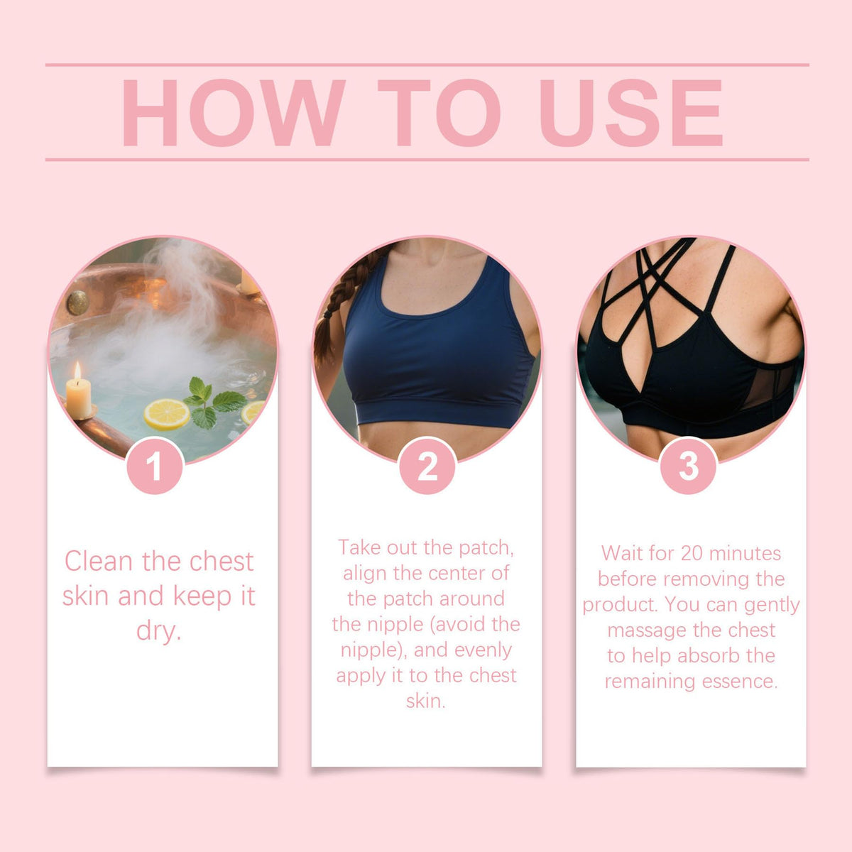 New Breast Skincare Patches for Firmer Looking Skin Chest - Premium Selection Official Imagery - 6