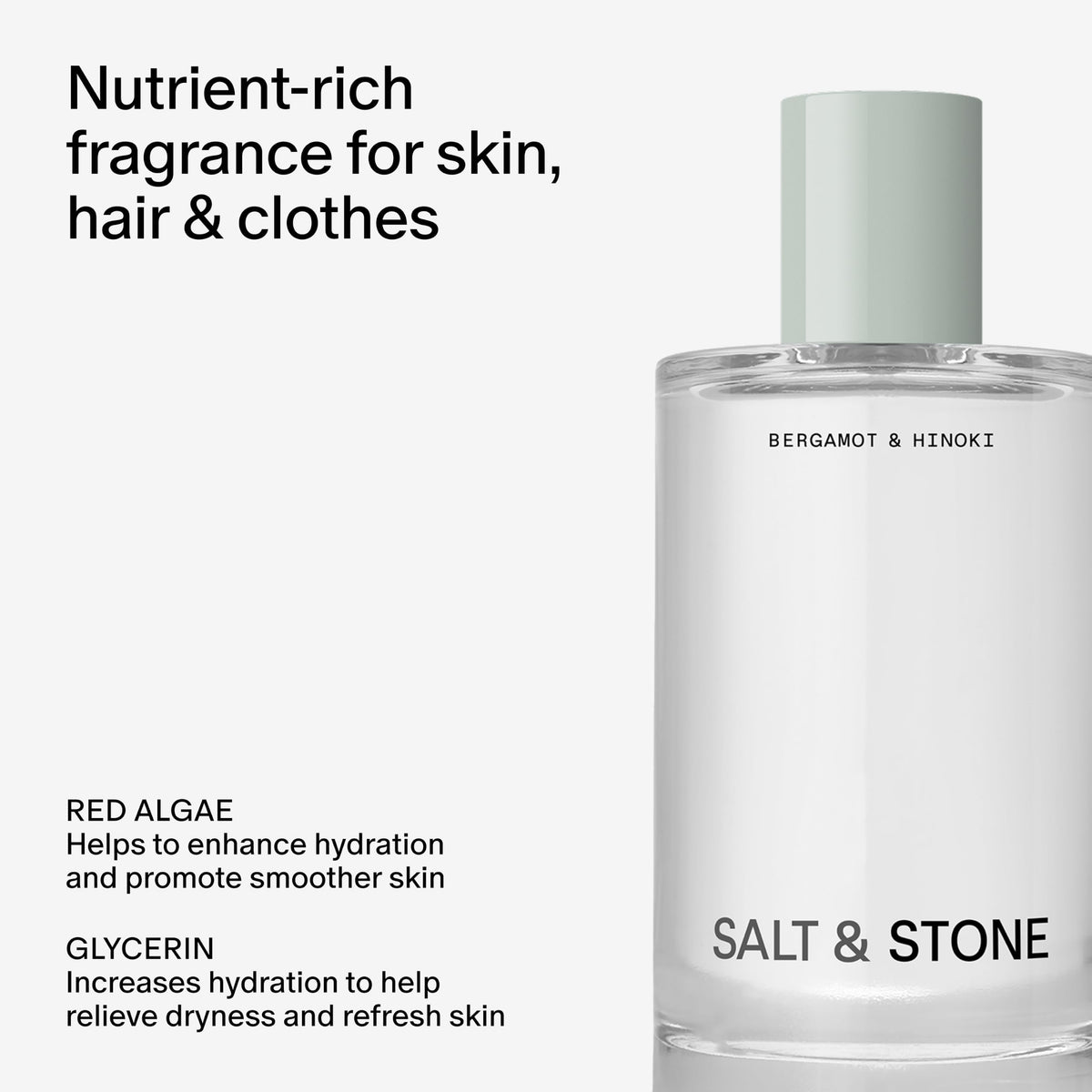 Salt Stone Hair Body Mist for Women Men Bergamot Hinoki 3 4 - Salt & Stone Official Imagery - 6