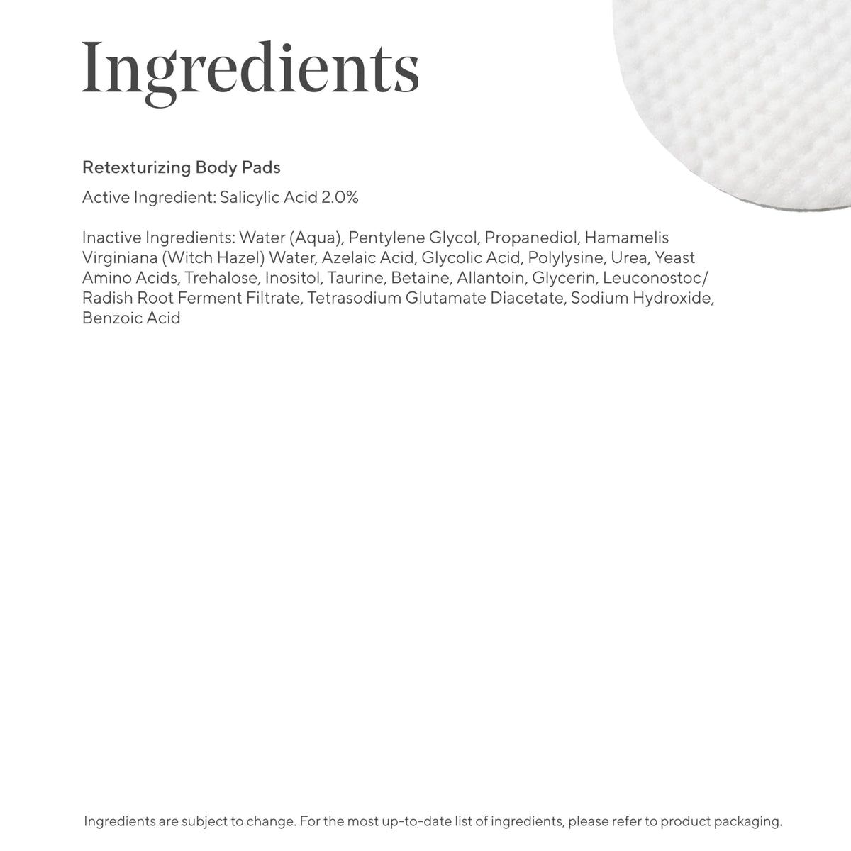 Murad Retexturizing Body Pads - Premium Selection Official Imagery - 7