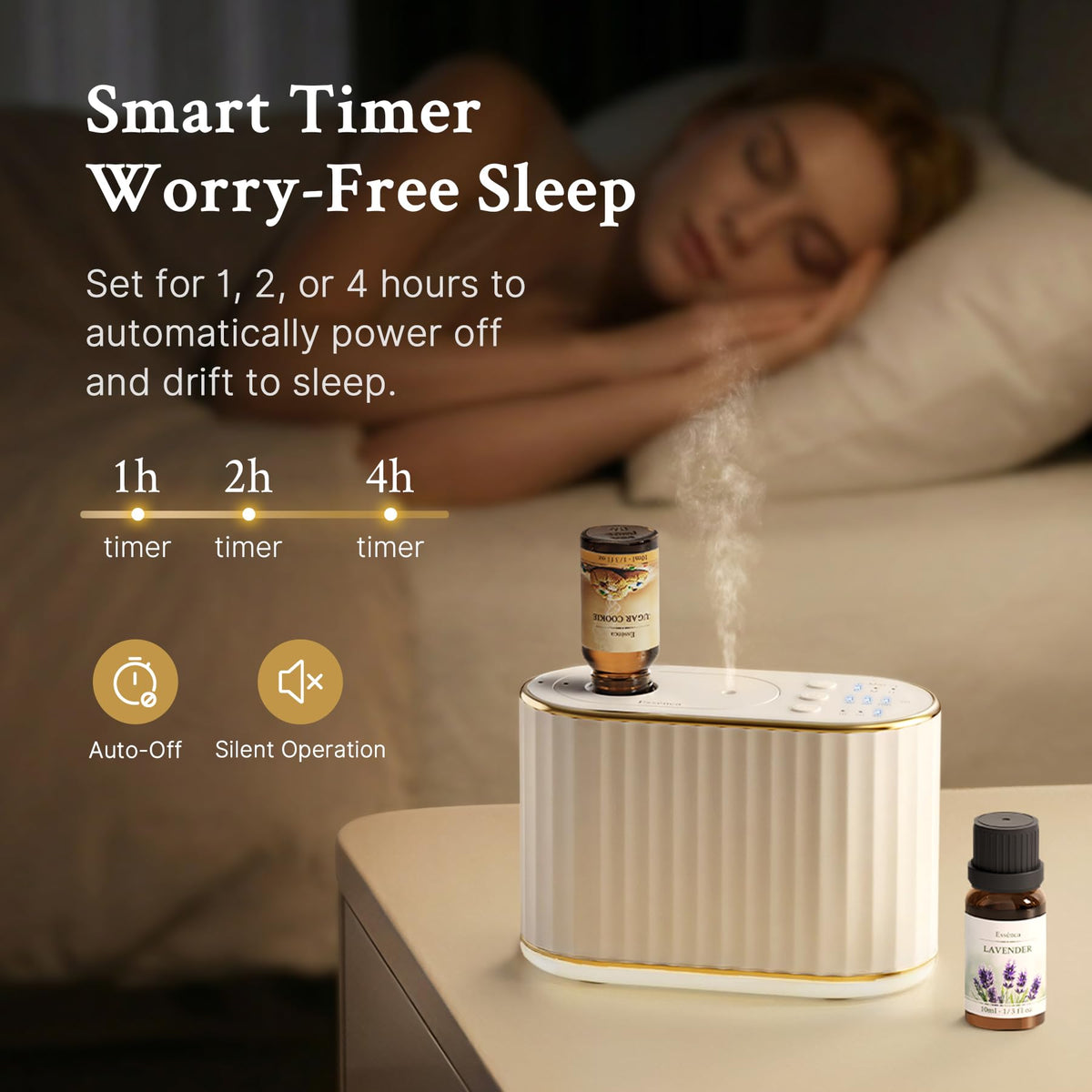 Waterless Diffuser for Home Essential Oil Diffuser Wireless - essenca Official Imagery - 6