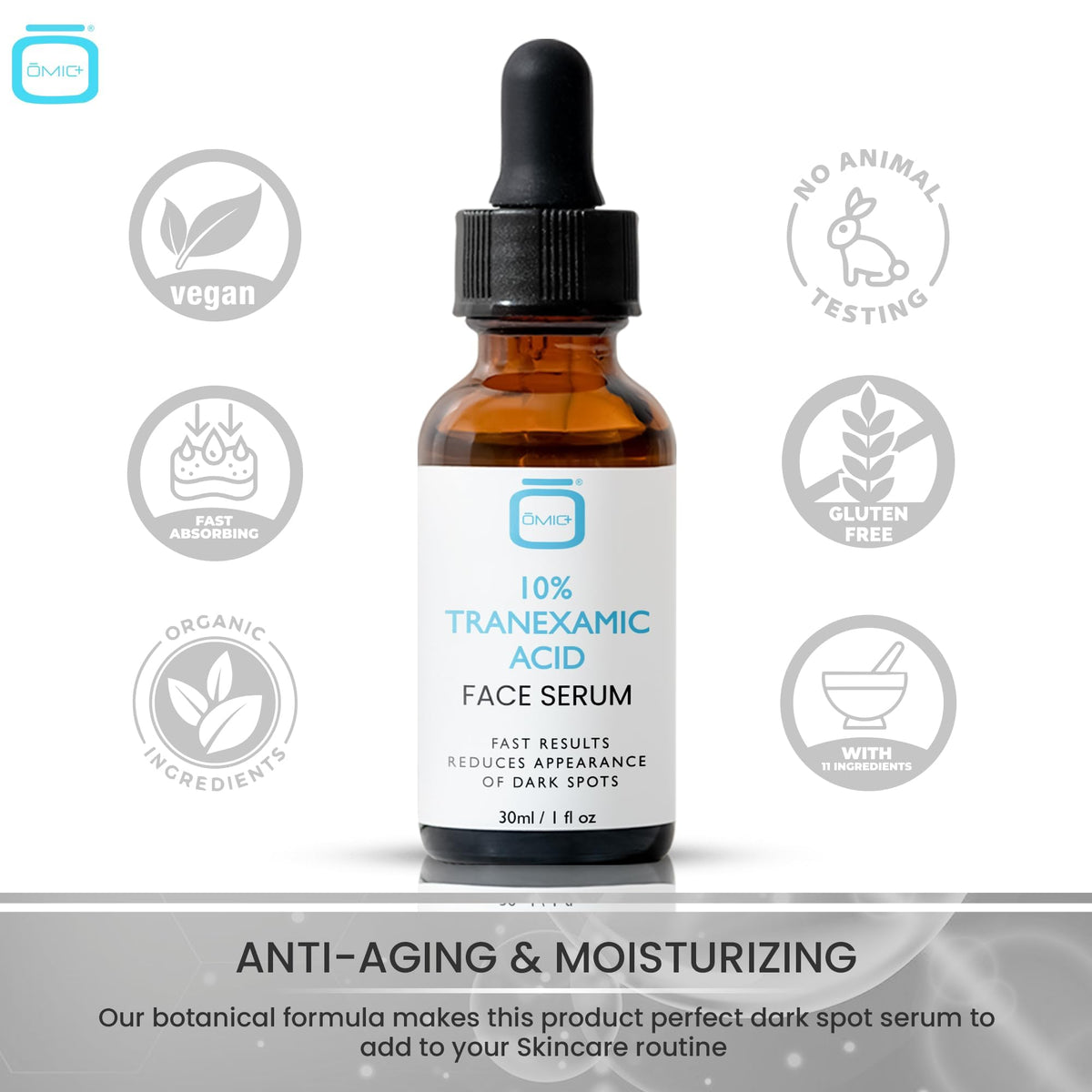 OMIC 10 Tranexamic Acid Serum for Face - OMIC Official Imagery - 2
