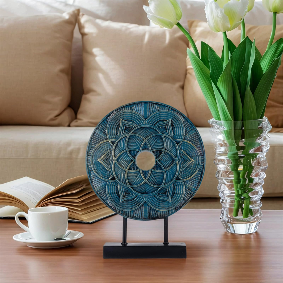 Modern Sculpture Decorative Objects Above Cabinet Decor - HODESunPure Official Imagery - 4