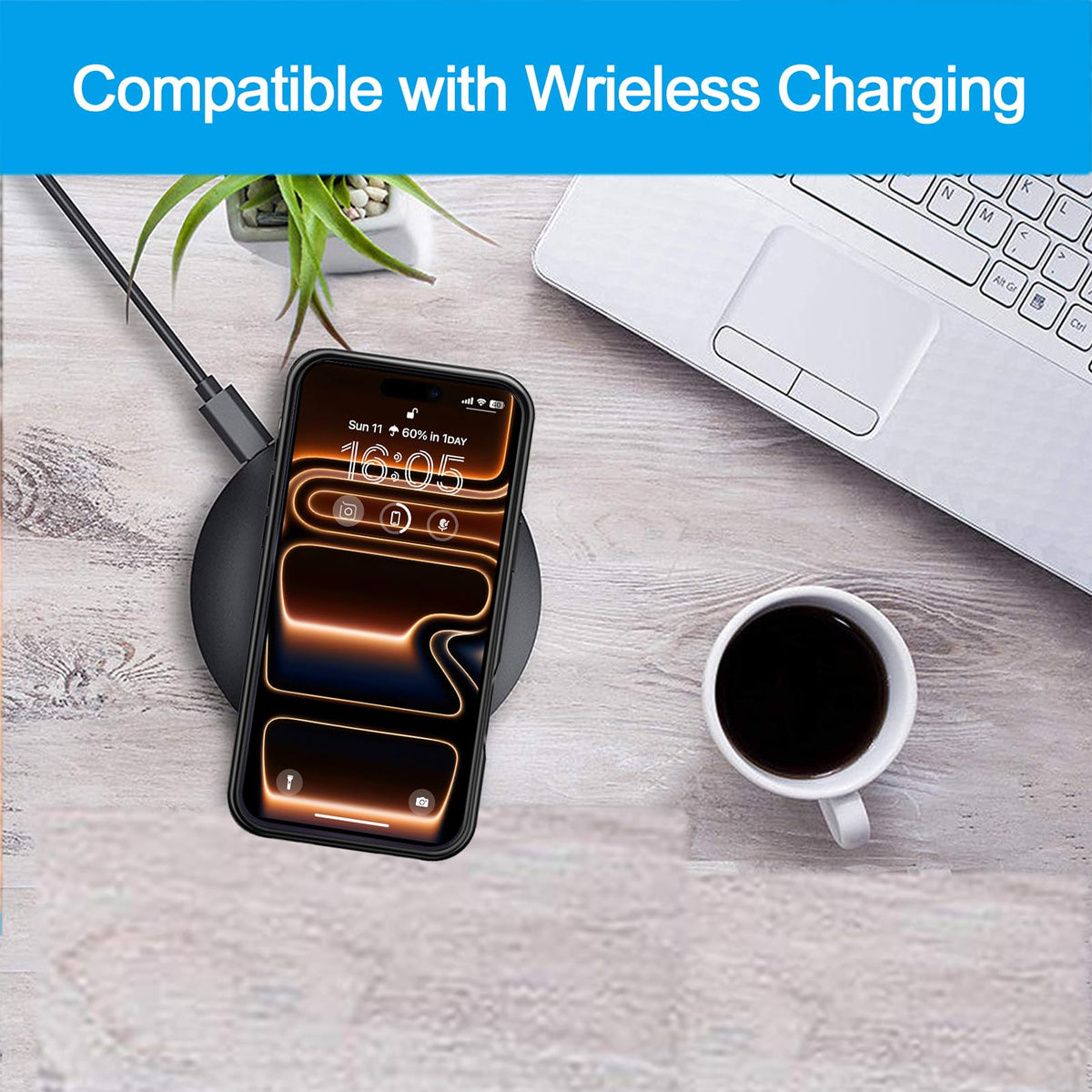 Battery Case for iPhone 17 Pro 10000mAh Pack Rechargeable - YINGYKJ Official Imagery - 7