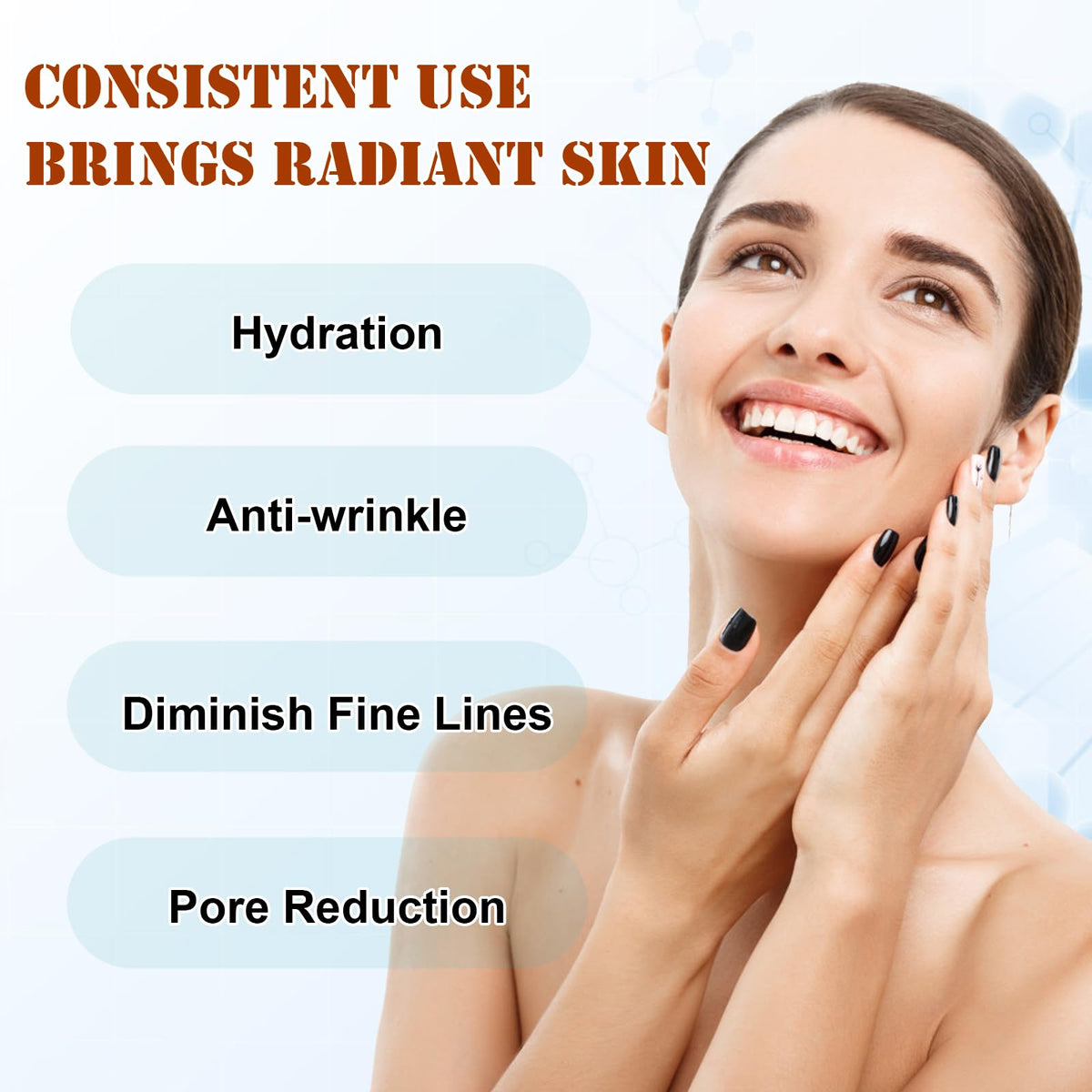 Facial Glow Starter Kit Serum Hyaluronic Acid Essence Skin - TRESSON Official Imagery - 4