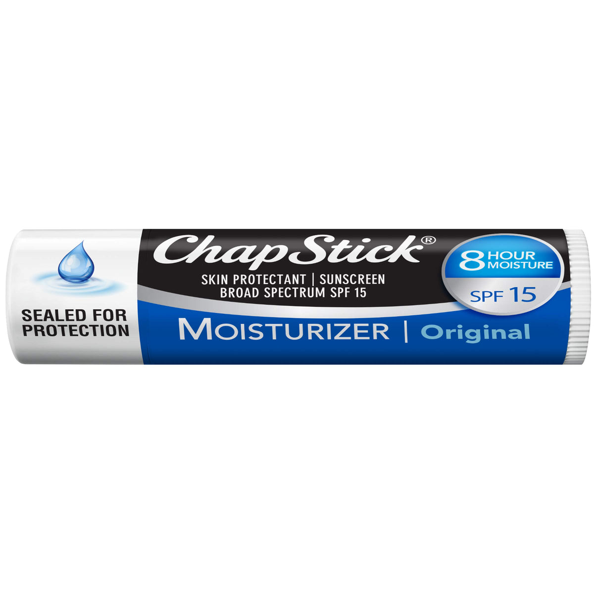 ChapStick Moisturizer Original Lip Balm Tubes SPF 15 and – close-up detail