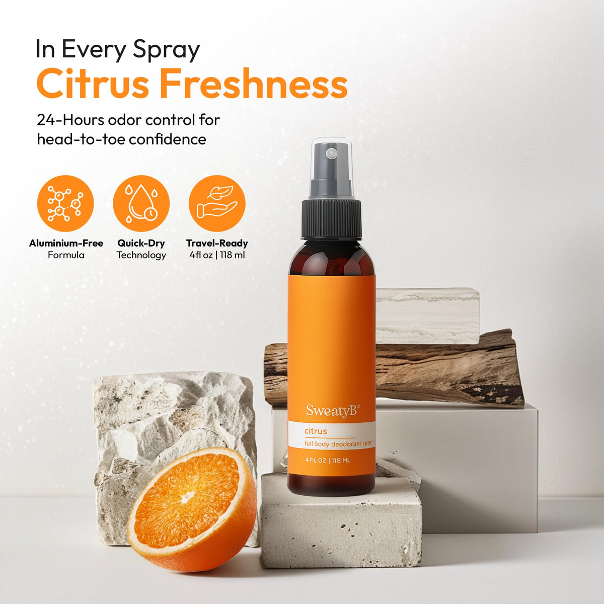 SweatyB deodorant spray - SweatyB Official Imagery - 3