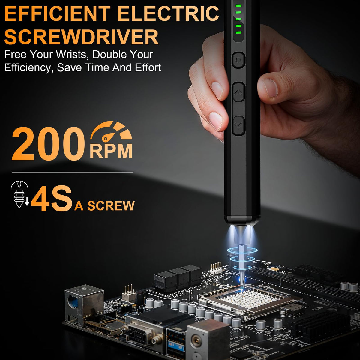 TanSon Mini Electric Screwdriver 72 In 1 Small Precision - TanSon Official Imagery - 4