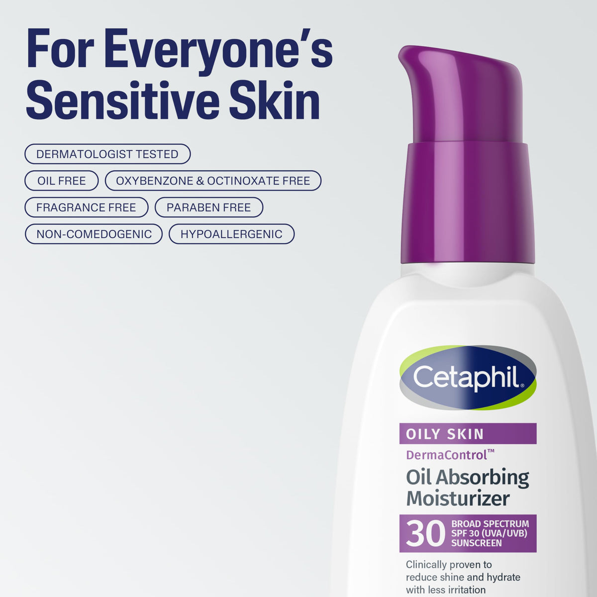 Cetaphil DermaControl Oil Absorbing Moisturizer SPF 30 Oily – alternate angle