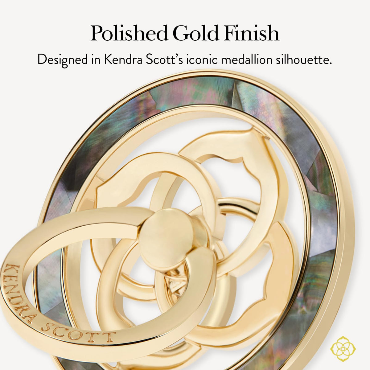Kendra Scott Magnetic Phone Ring Grip with Stand - Case-Mate Official Imagery - 4