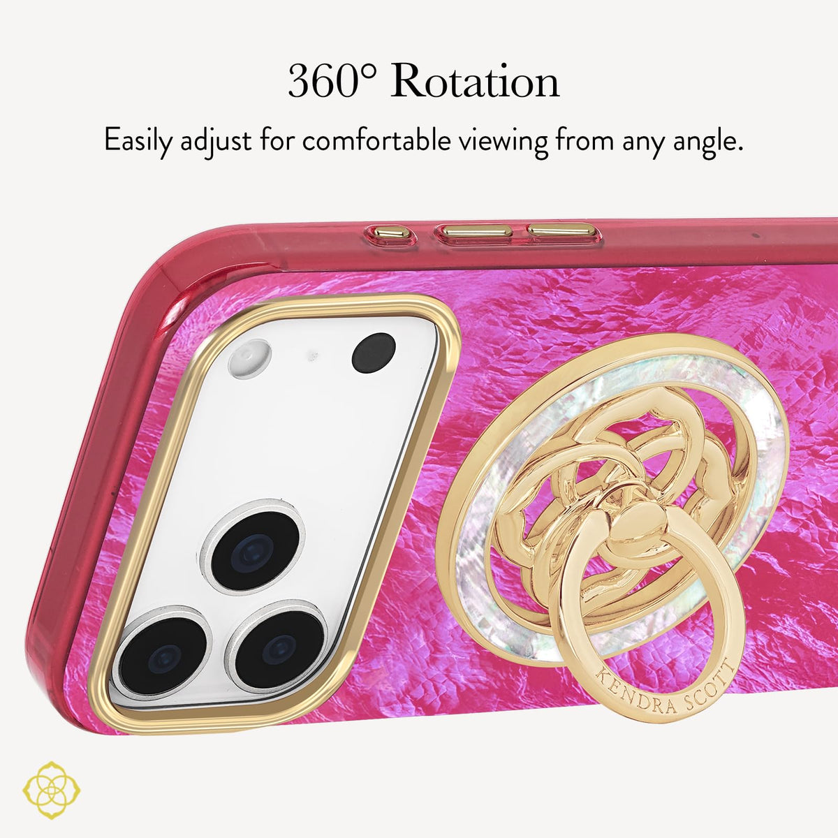 Kendra Scott Magnetic Phone Ring Grip with Stand Mother of - Premium Selection Official Imagery - 6