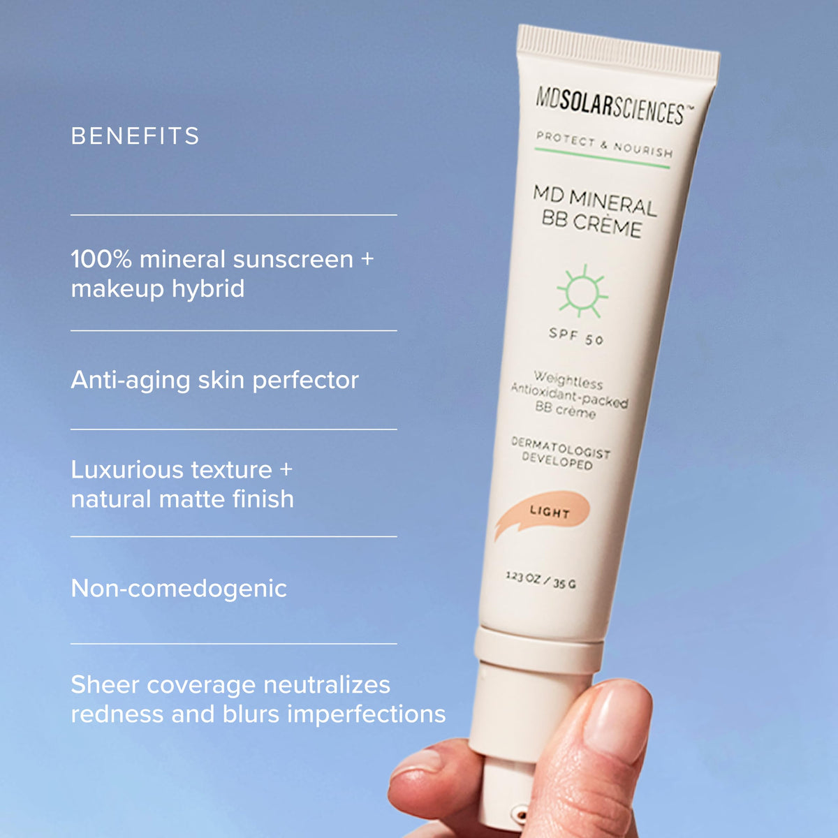 MDSolarSciences Mineral BB Creme SPF 50 - Premium Selection Official Imagery - 4