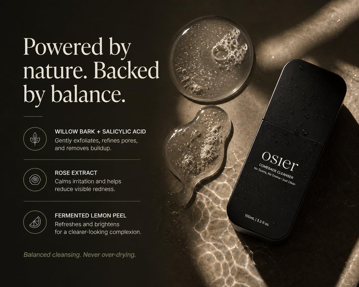 Osier Comeback Face Cleanser Korean Skincare Daily Face Wash - Osier Official Imagery - 6