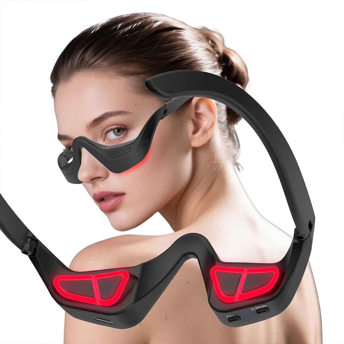Red Light Therapy for Eyes Eye Massager for Eye Bags - BAOONG Official Imagery - 2