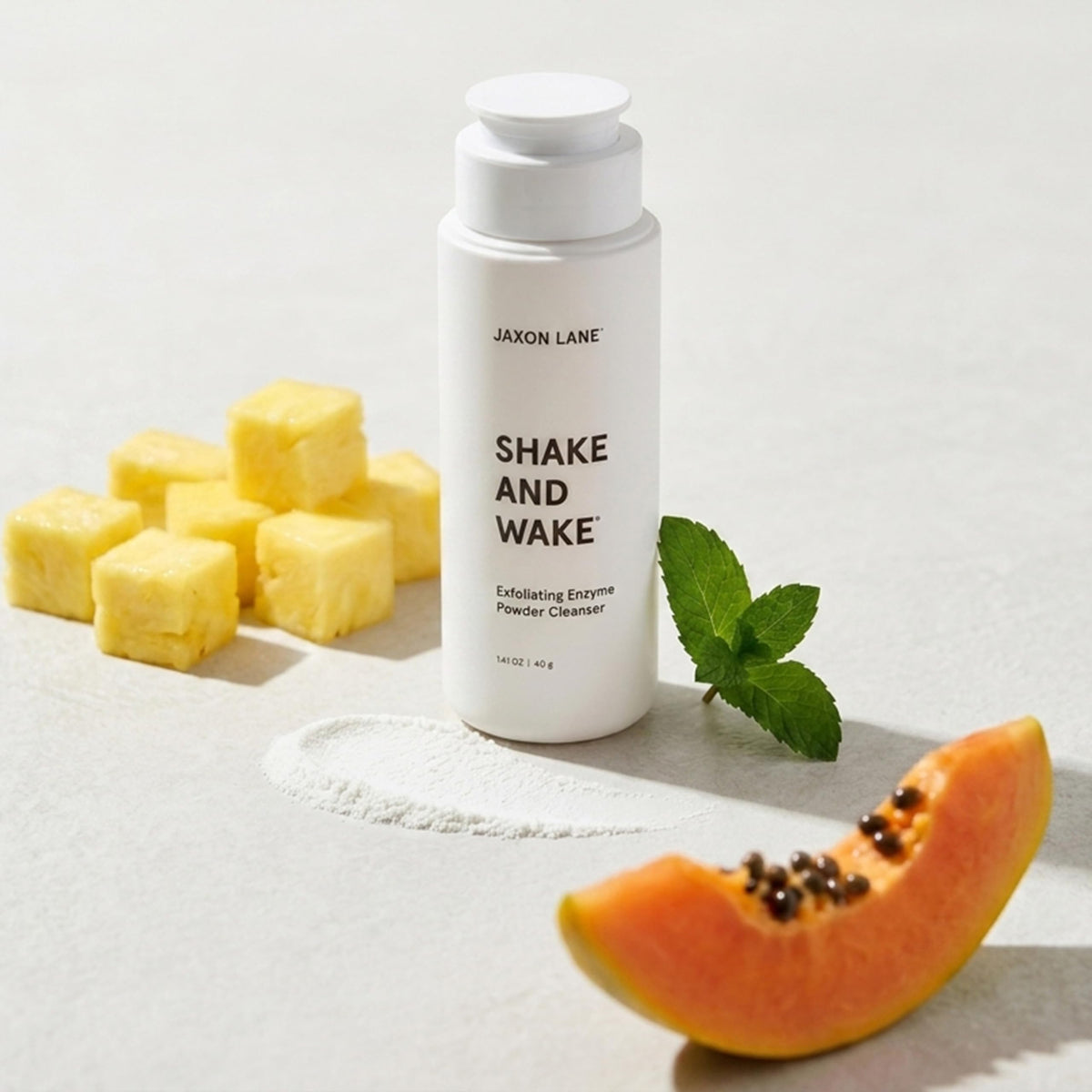 JAXON LANE Shake and Wake Enzyme Powder Face Wash for Men 1 - JAXON LANE Official Imagery - 5