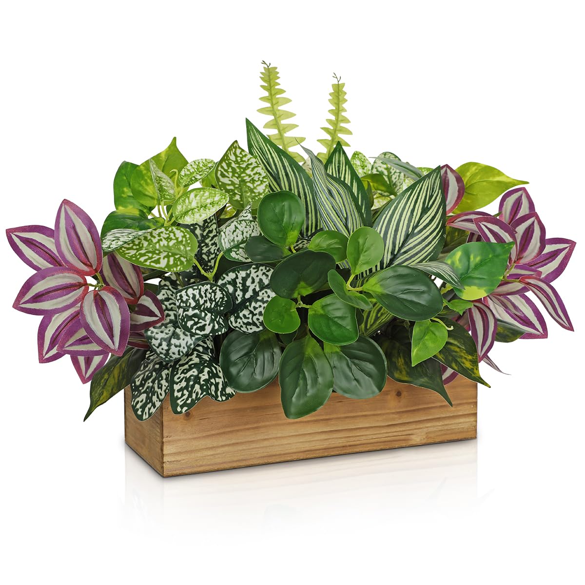 Artificial Mixed Greenery Arrangement Fake Plant Centerpiece - Villa Como Official Imagery - 1
