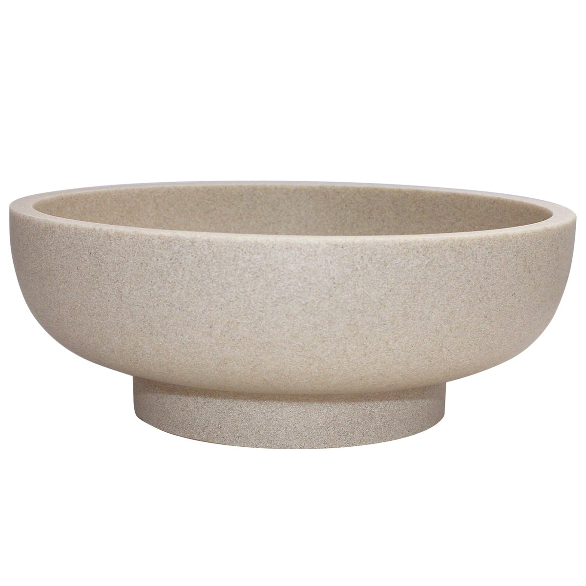 LIN CHUAN Decorative Bowl Large Fruit Bowl Sand Beige - LIN CHUAN Official Imagery - 1