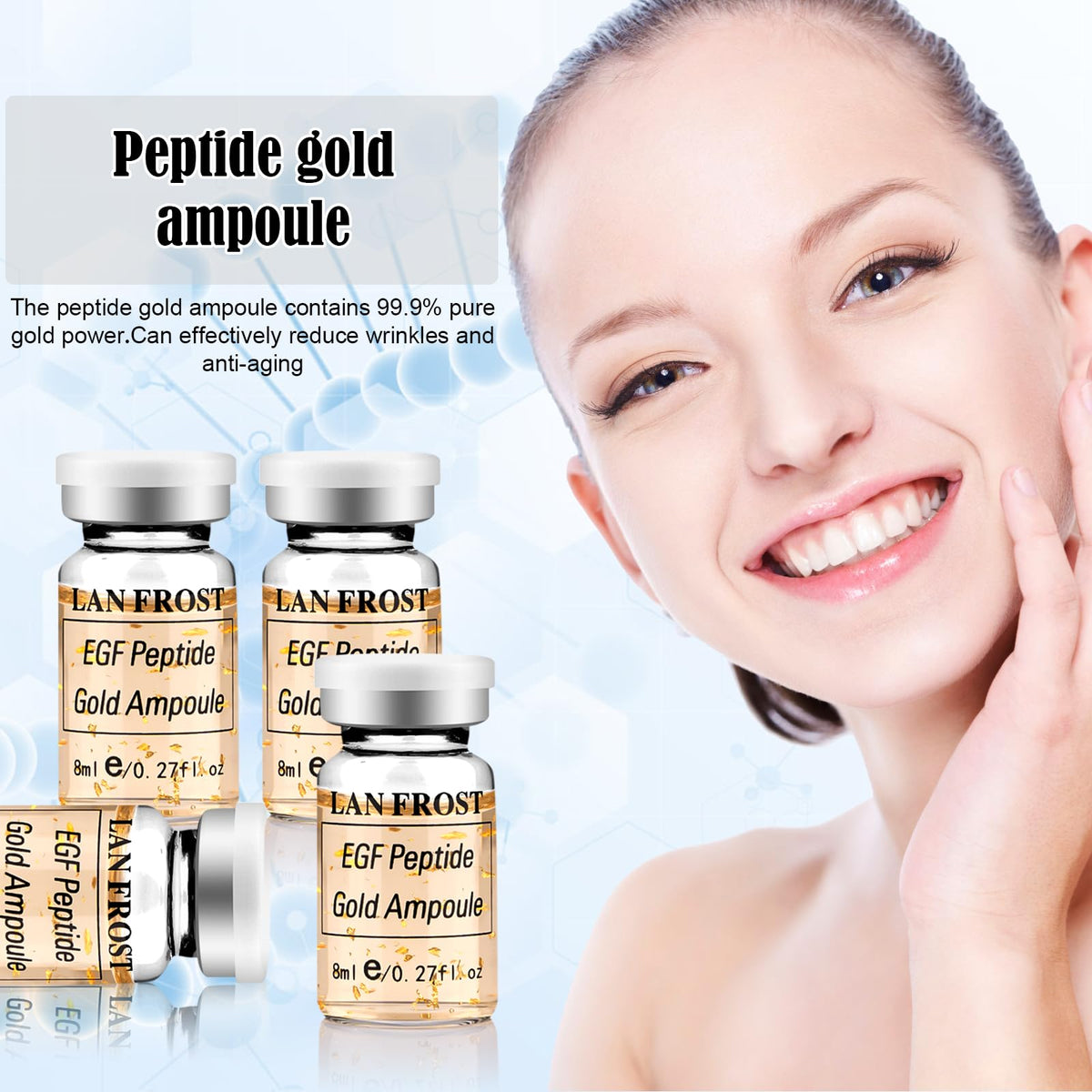 BB Booster Serum Kit EGF Peptide Gold Ampoule - TRESSON Official Imagery - 3