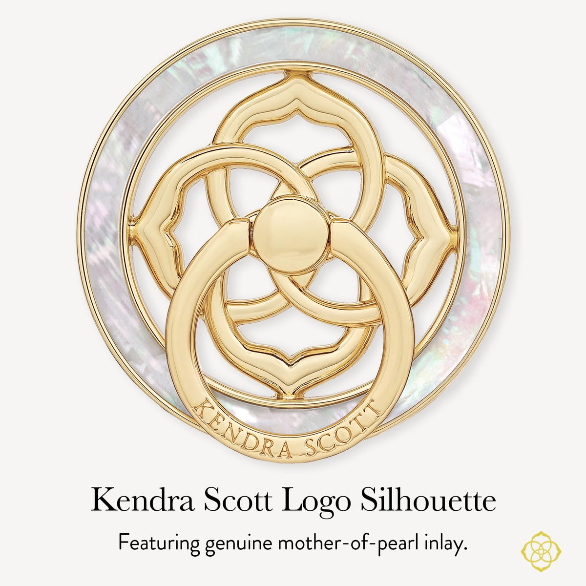 Kendra Scott Magnetic Phone Ring Grip with Stand Mother of - Premium Selection Official Imagery - 3