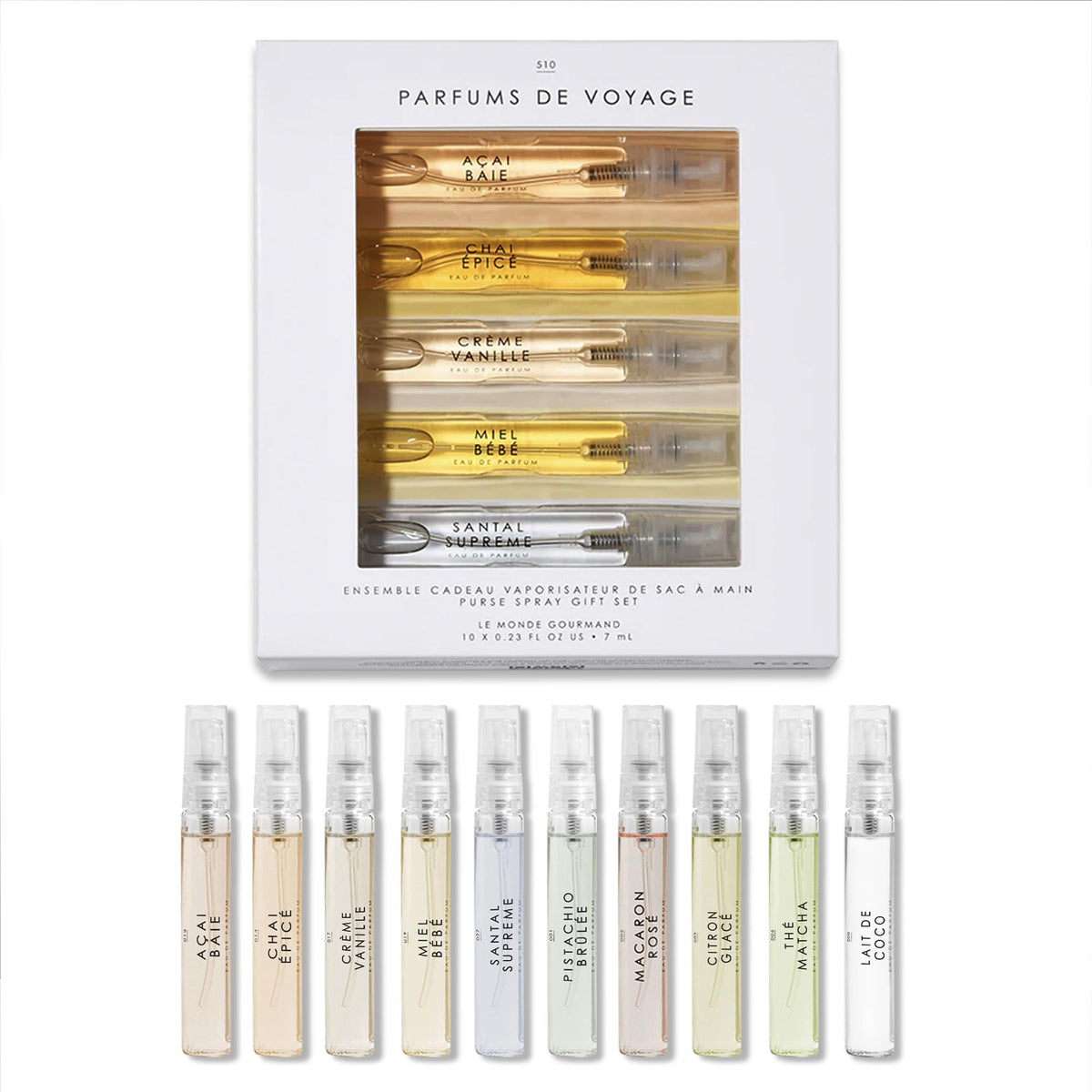 Le Monde Gourmand Parfum de Voyage 10 Piece Purse Spray - Le Monde Gourmand Official Imagery - 7