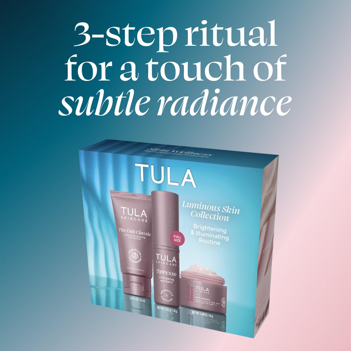 TULA The Cult Classic Luminous Purifying Gel Face Cleanser - TULA Official Imagery - 4