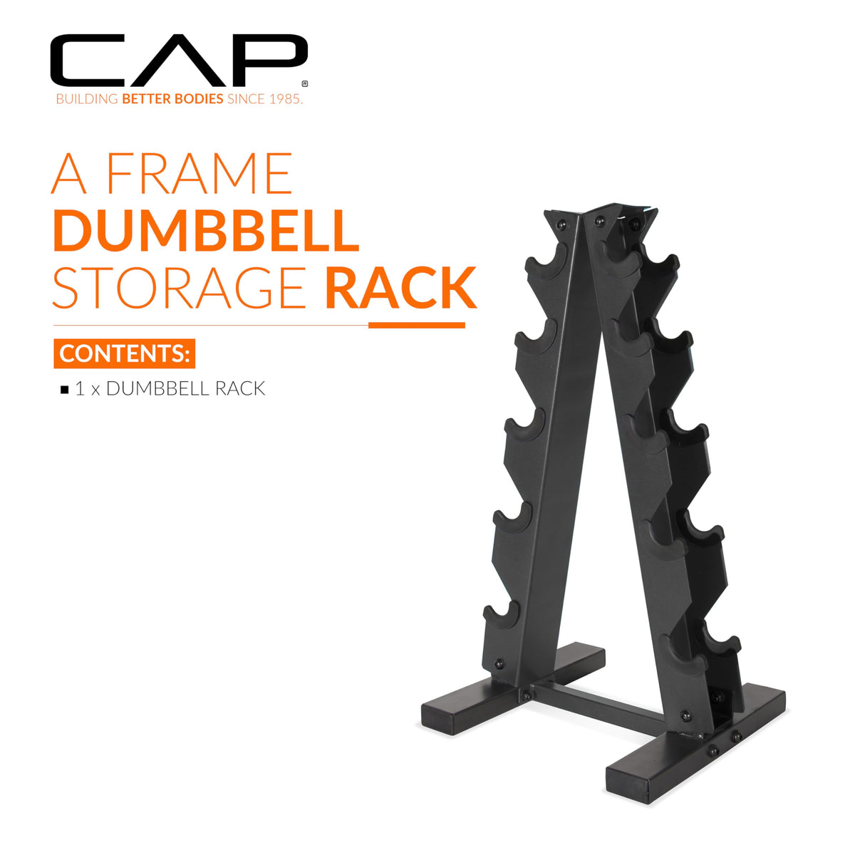 CAP A Frame Dumbbell Weight Rack - Premium Selection Official Imagery - 3
