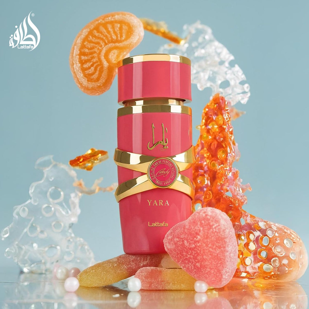 Lattafa Yara Candy – back view and specifications