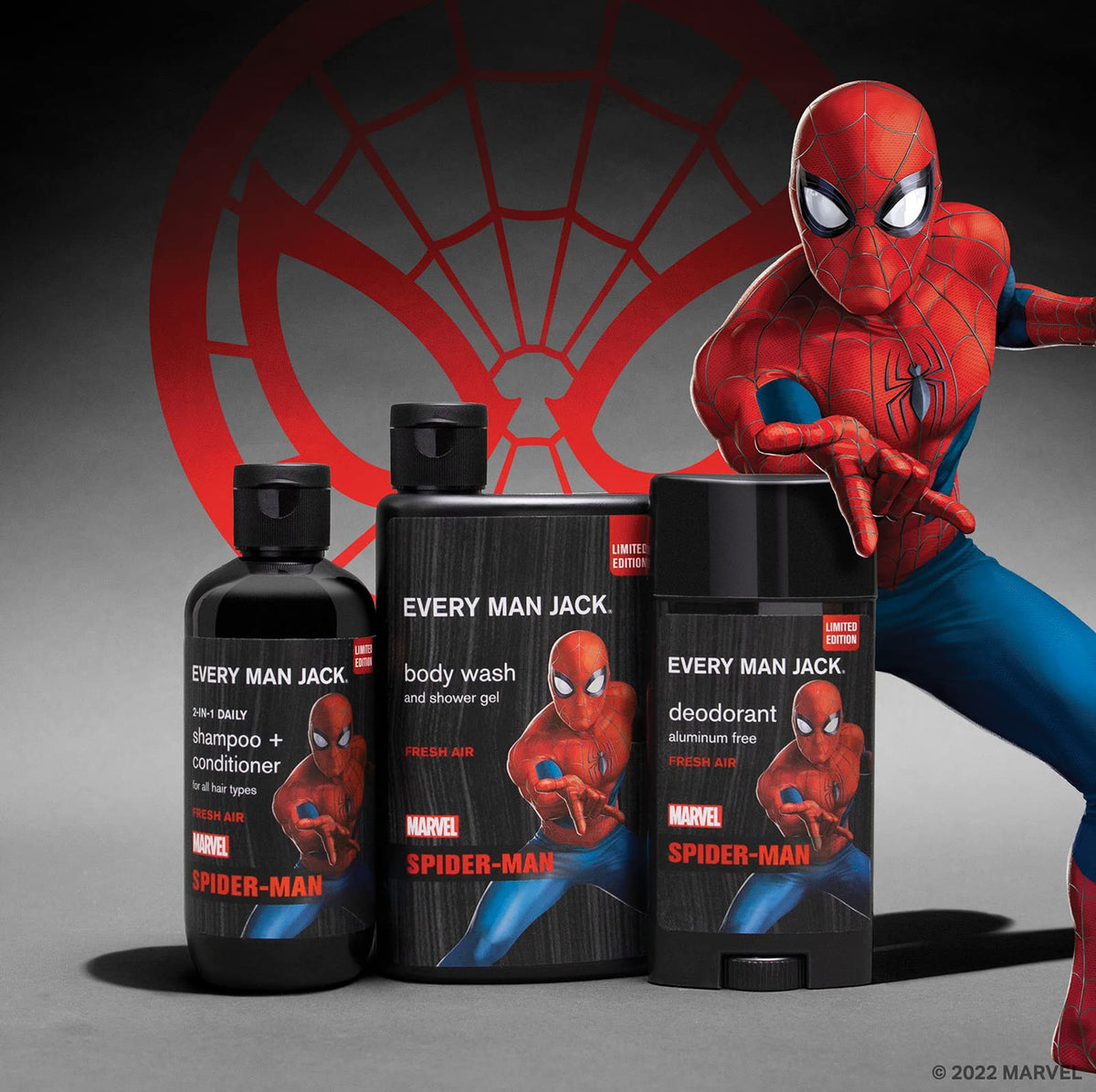 Every Man Jack Spider Man Body Set - Every Man Jack Official Imagery - 3