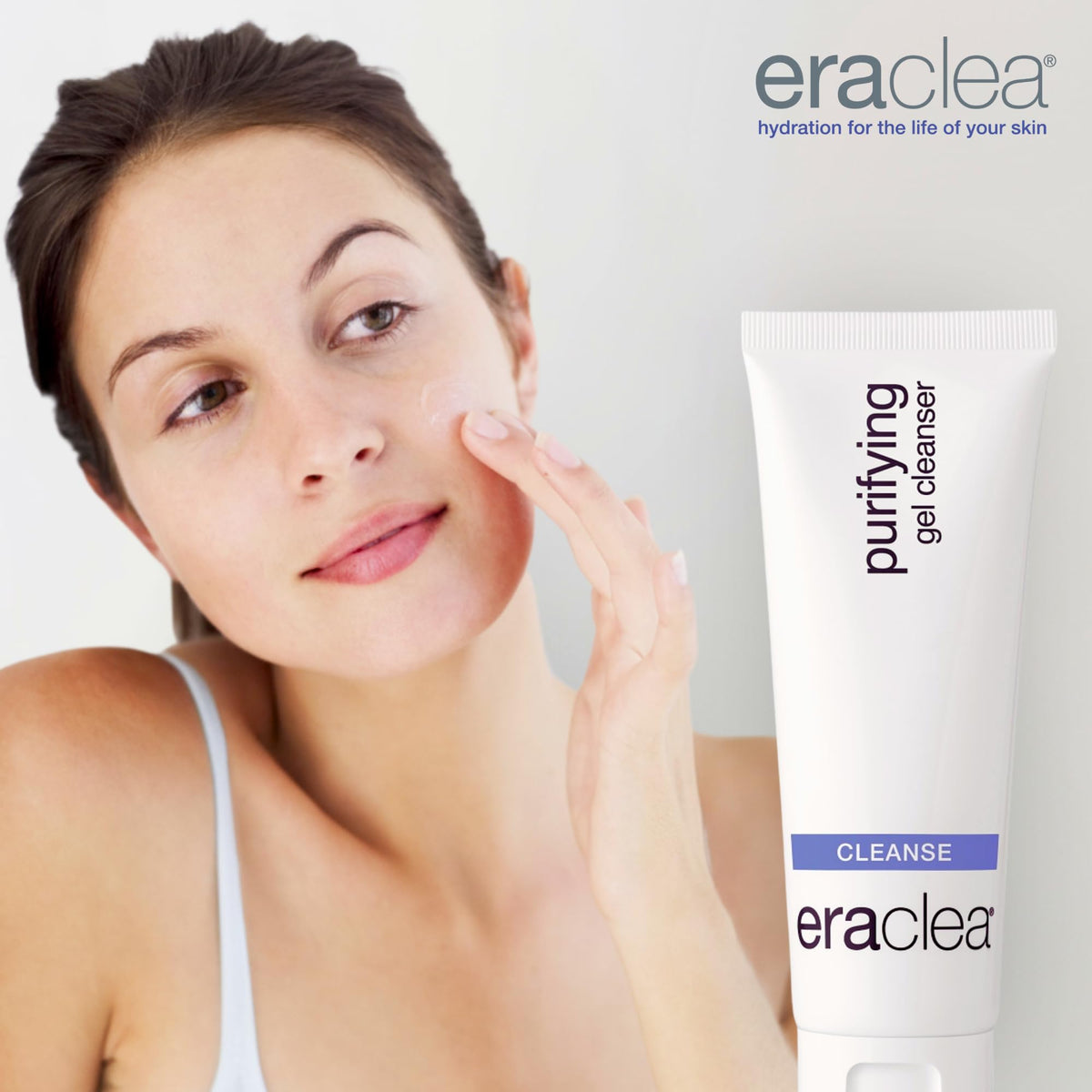 eraclea Purifying Gel Cleanser with Hyaluronic Acid and Aloe - eraclea Official Imagery - 6