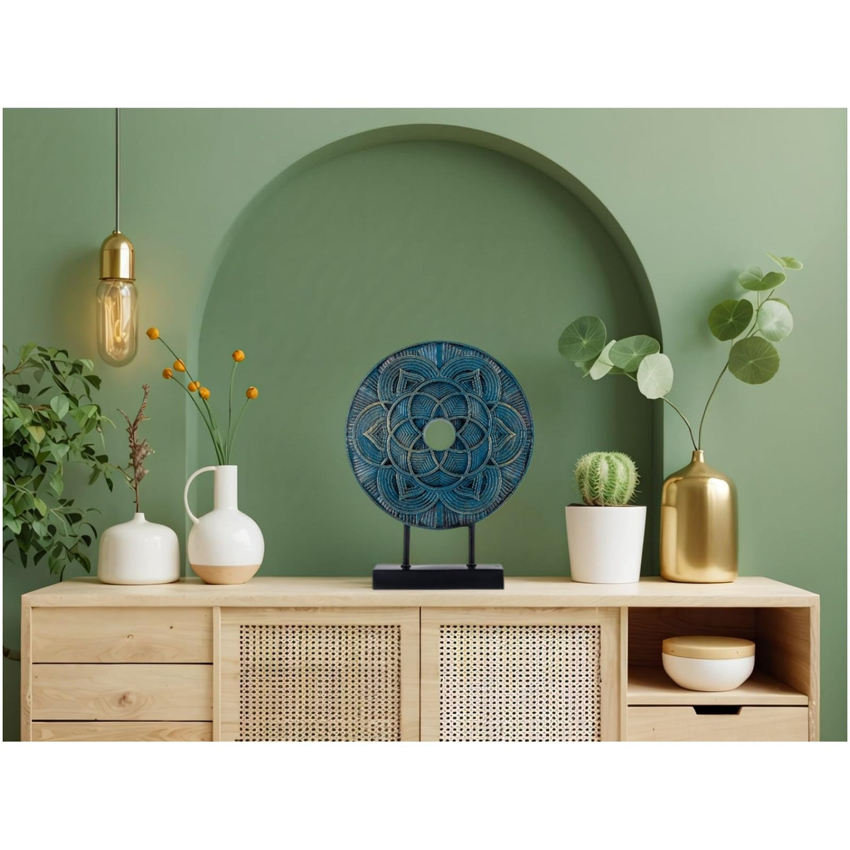 Modern Sculpture Decorative Objects Above Cabinet Decor - HODESunPure Official Imagery - 6