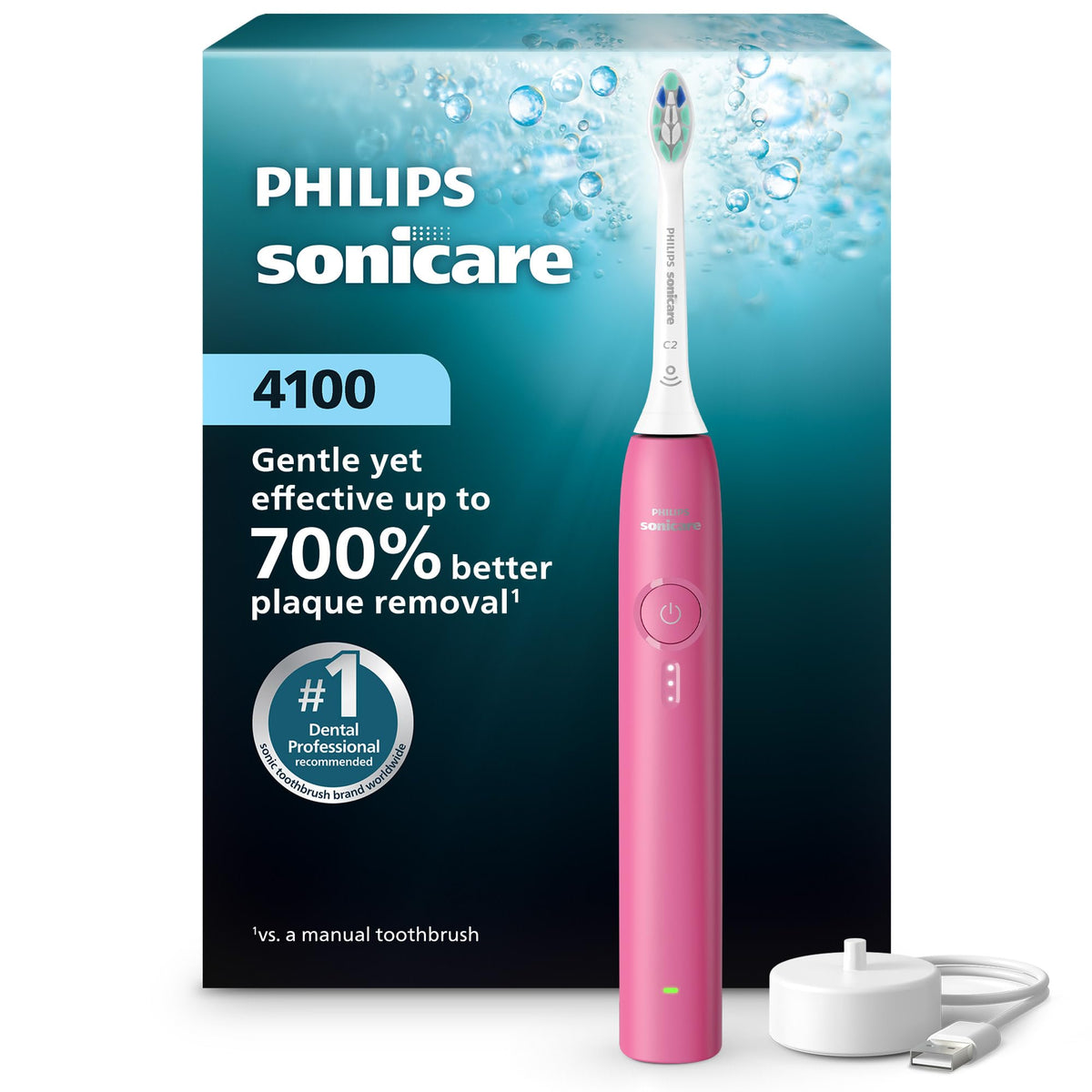 Philips Sonicare 4100 Rechargeable Electric Toothbrush 1 - Philips Sonicare Official Imagery - 1