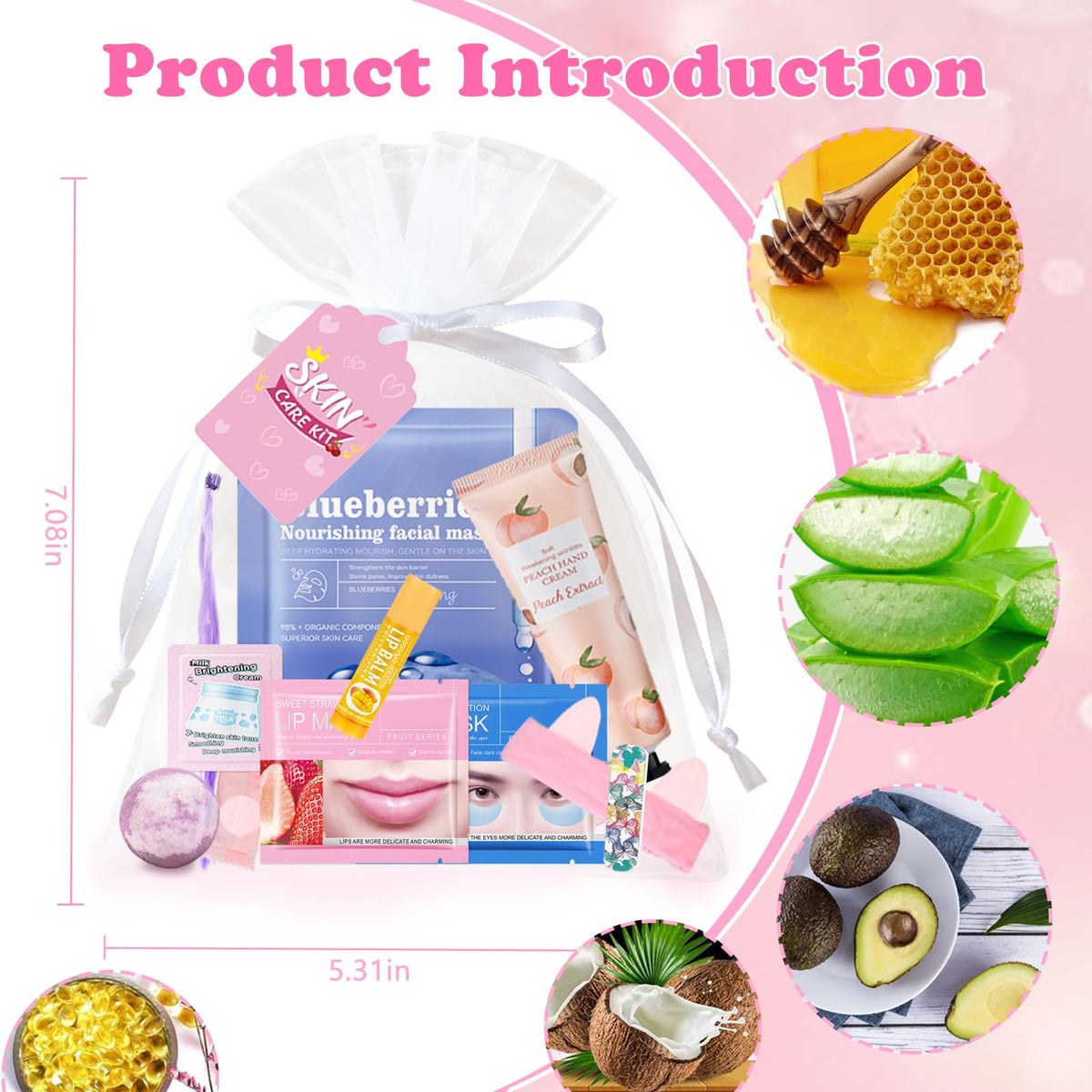156 Pcs Spa Party Supplies Bulk Gifts for Women Include - SSZS Official Imagery - 5