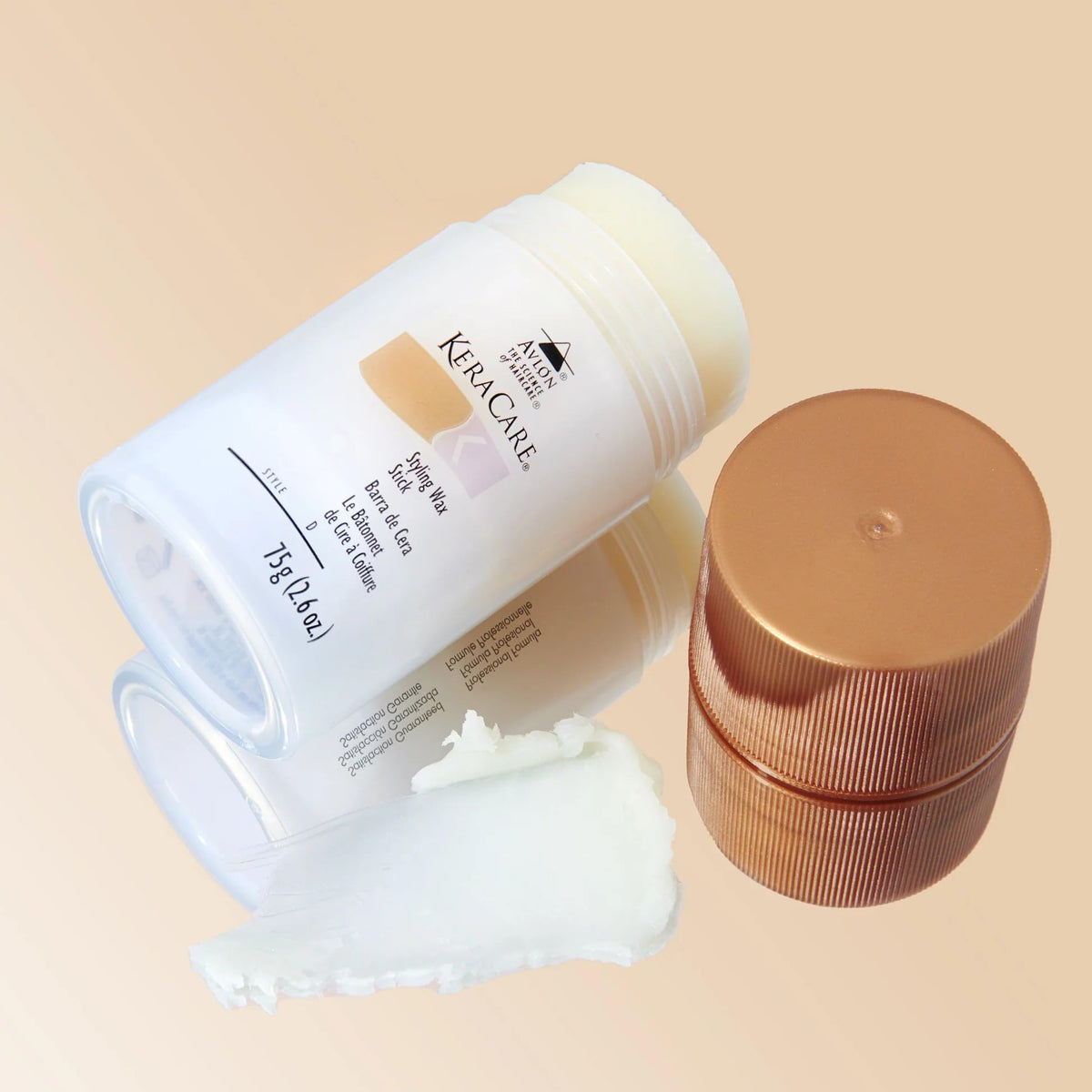 KeraCare Hair Wax Stick 2 6oz – full view