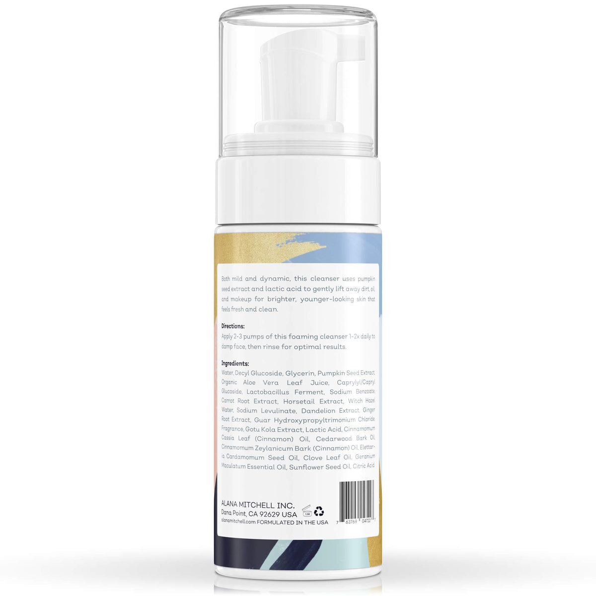 Alana Mitchell Pumpkin Acne Face Wash Foaming Facial - Alana Mitchell Official Imagery - 3