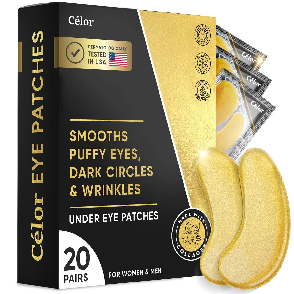 CÉLOR Under Eye Patches – product photo (Masks)