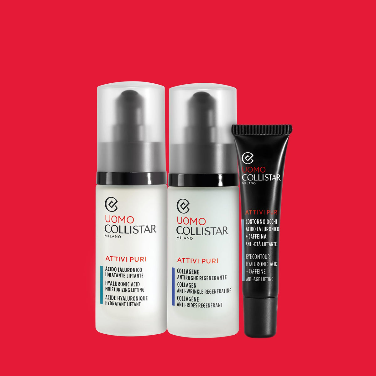 Collistar Uomo Attivi Puri Acido Ialuronico Moisturizing - Collistar Official Imagery - 5