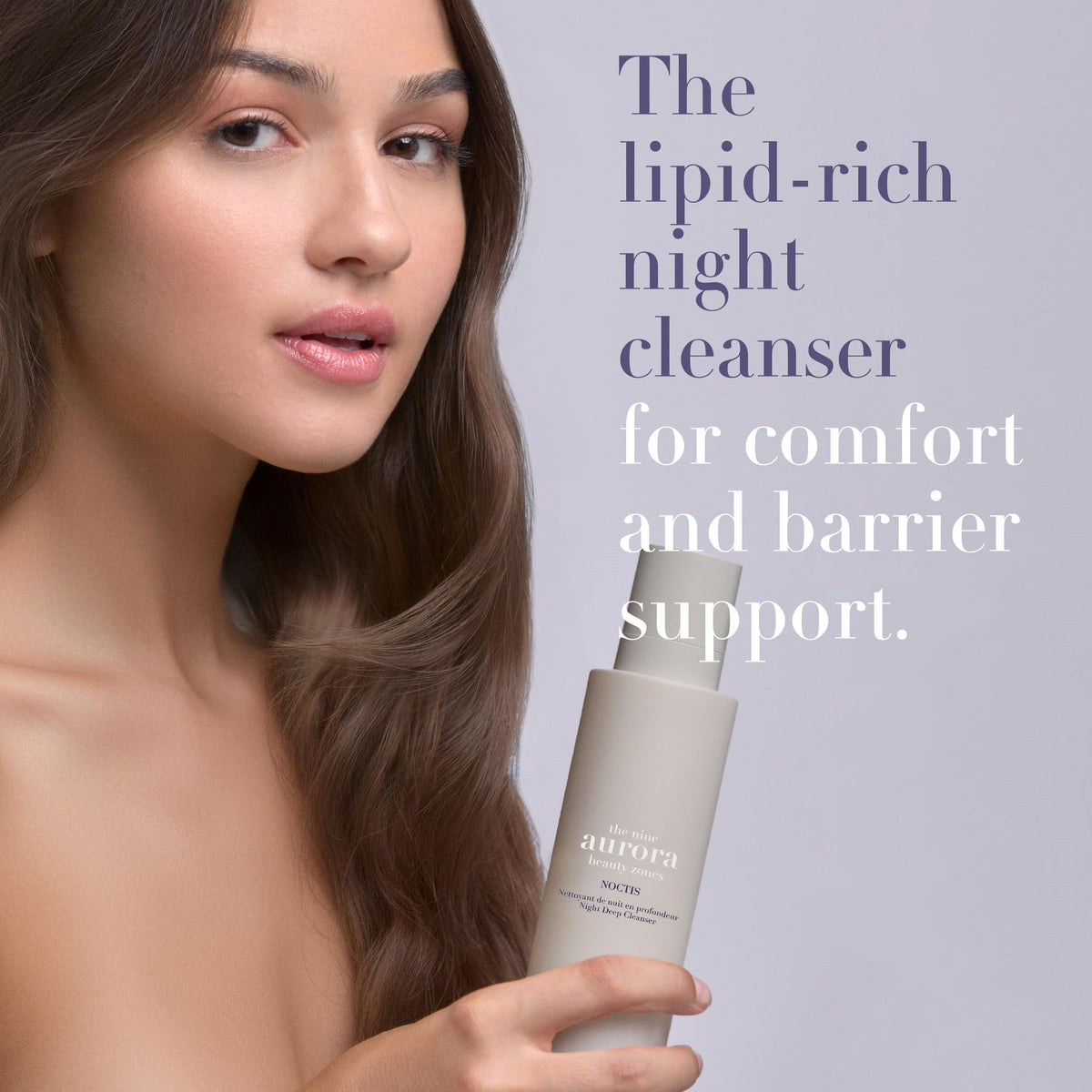 Noctis Night Deep Cleanser Lipid Rich Night Facial Cleanser - THE NINE AURORA BEAUTY ZONES Official Imagery - 6