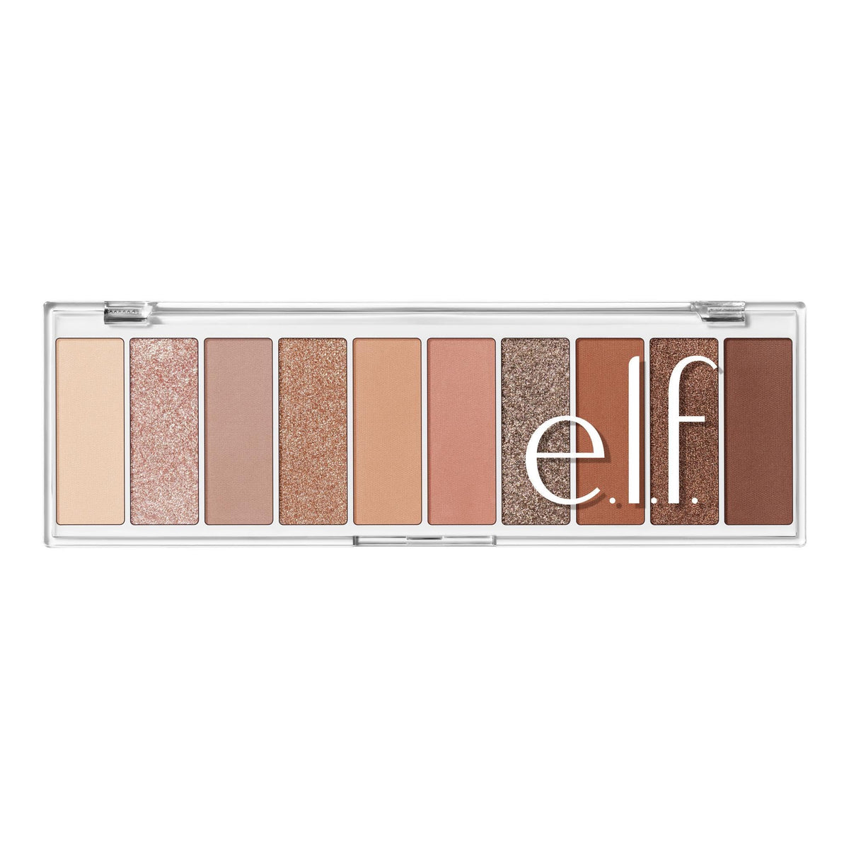 e.l.f. e l f Perfect 10 Eyeshadow Palette Ten Ultra pigmented Nude – alternate angle