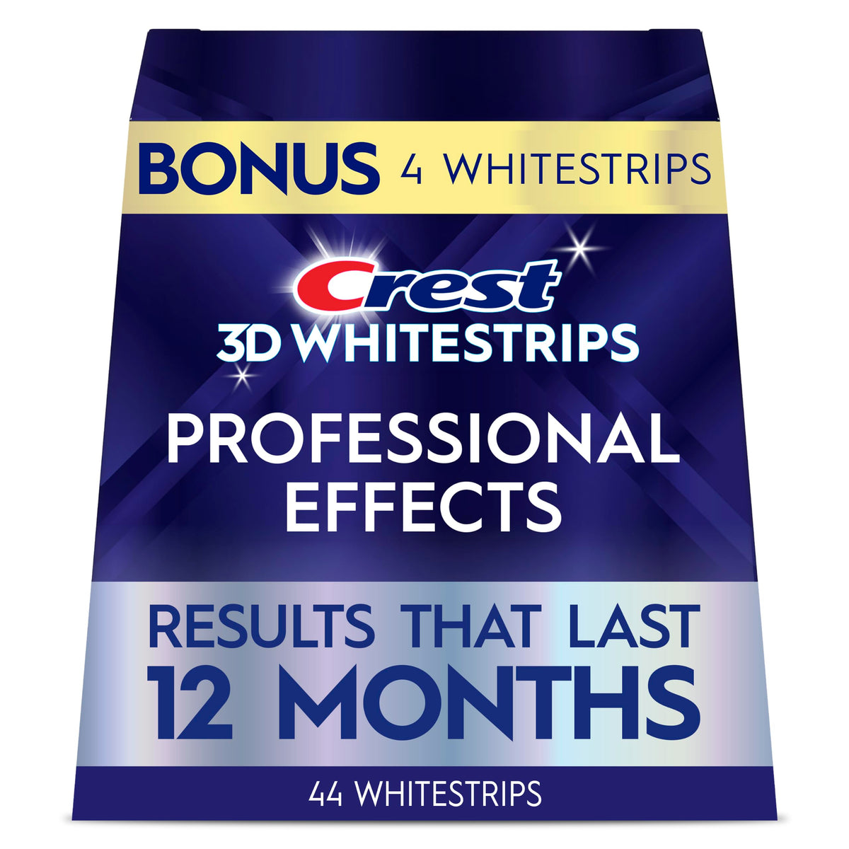Crest Teeth Whitening Strips Crest 3D Whitestrips - Crest Official Imagery - 1